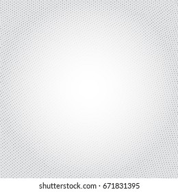 Vector geometric background. Fading dots massif. Numerous little circles illustration on light backdrop