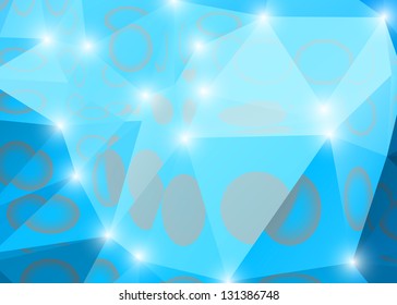 Vector geometric background with gradients lines, different colors eps 10