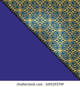 Vector geometric background for greeting invitation card, design element. Place for text. 