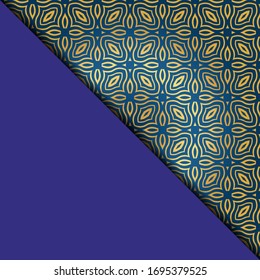 Vector geometric background for greeting invitation card, design element. Place for text. 