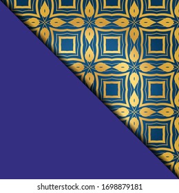 Vector geometric background for greeting invitation card, design element. Place for text. 