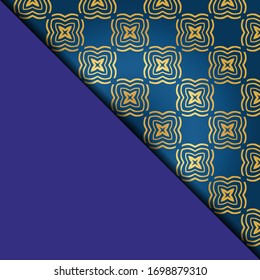 Vector geometric background for greeting invitation card, design element. Place for text. 