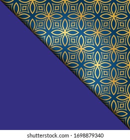 Vector geometric background for greeting invitation card, design element. Place for text. 