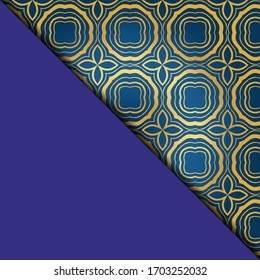 Vector geometric background for greeting invitation card, design element. Place for text. 