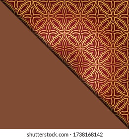Vector geometrischer Hintergrund für die Begrüßung Einladungskarte, Design Element. Ort für Text. 