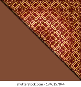 Vector geometric background for greeting invitation card, design element. Place for text. 