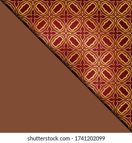 Vector geometrischer Hintergrund für die Begrüßung Einladungskarte, Design Element. Ort für Text. 