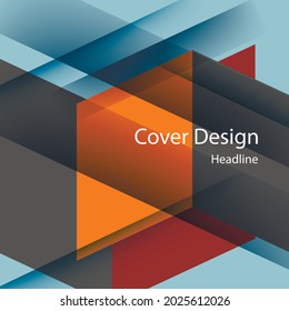 Vector geometric background. Line and square element for posters, flyers your design