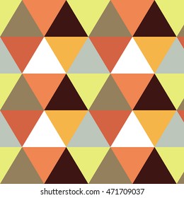 Vector geometric background. Mosaic. Abstract vector Illustration. Rhomb pattern triangle texture. 