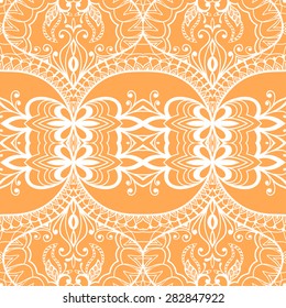 Vector geometric background with seamless texture. Tribal ethnic ornament. Islamic arabic pattern.