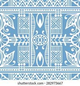 Vector geometric background with seamless texture. Tribal ethnic ornament. Islamic Arabic pattern.