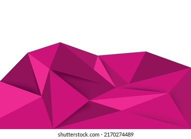 Vector geometric background with triangles.