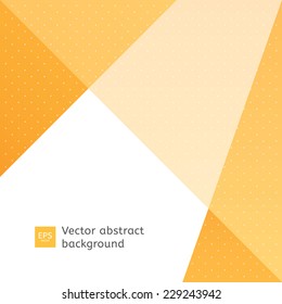 Vector geometric background. Universal colorful template with place for your text. 