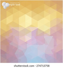 Vector geometric background for use in your design of brochures, booklets, banners and others.