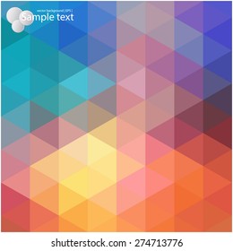 Vector geometric background for use in your design of brochures, booklets, banners and others.