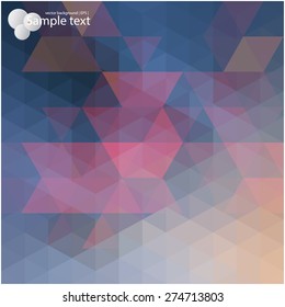 Vector geometric background for use in your design of brochures, booklets, banners and others.