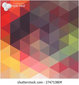 Vector geometric background for use in your design of brochures, booklets, banners and others.