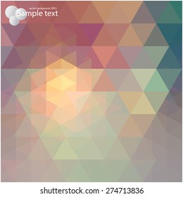 Vector geometric background for use in your design of brochures, booklets, banners and others.