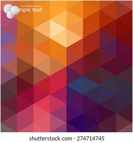 Vector geometric background for use in your design of brochures, booklets, banners and others.