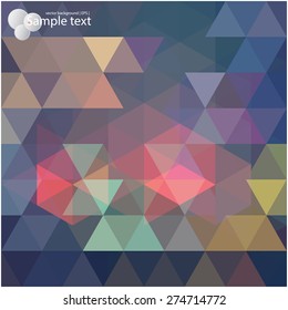 Vector geometric background for use in your design of brochures, booklets, banners and others.