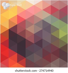 Vector geometric background for use in your design of brochures, booklets, banners and others.
