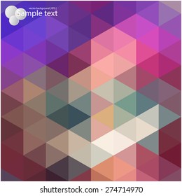 Vector geometric background for use in your design of brochures, booklets, banners and others.