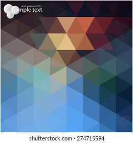 Vector geometric background for use in your design of brochures, booklets, banners and others.