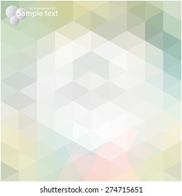 Vector geometric background for use in your design of brochures, booklets, banners and others.