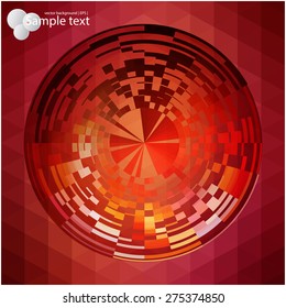 Vector geometric background for use in your design of brochures, booklets, banners, in web pages  and others.