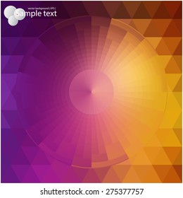 Vector geometric background for use in your design of brochures, booklets, banners, in web pages  and others.