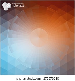 Vector geometric background for use in your design of brochures, booklets, banners, in web pages  and others.