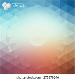 Vector geometric background for use in your design of brochures, booklets, banners, in web pages  and others.