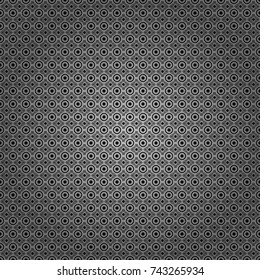 Vector geometric black, white and gray seamless background.
