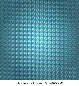 Vector geometric blue and white seamless background.
