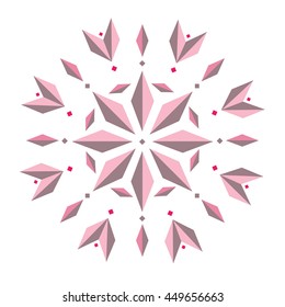 vector geometric circular pattern


