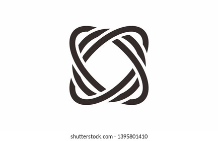 Vector geometric Classic circle symbol
