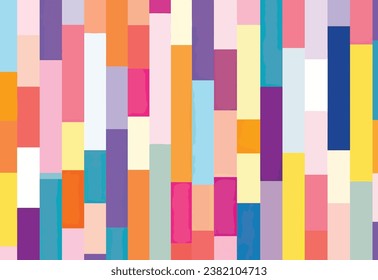 vector Geometric Color Harmony. Colorful vector. Colorful design. 