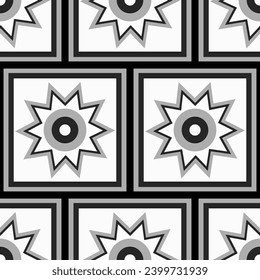 Vector - geometric colored image, seamless pattern.