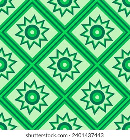 Vector - geometric colored image, seamless pattern.