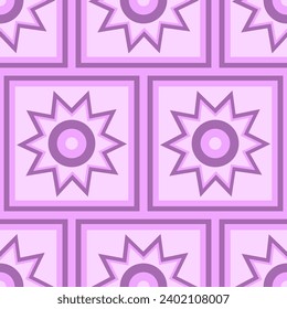 Vector - geometric colored image, seamless pattern.