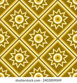 Vector - geometric colored image, seamless pattern.
