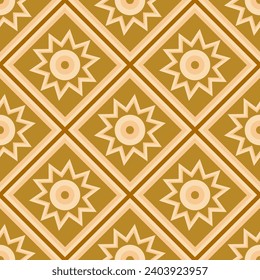 Vector - geometric colored image, seamless pattern.