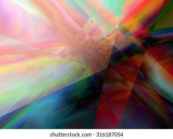 vector geometric composition, eps10 with transparency