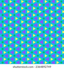 Vector Geometric Elements Pattern Design