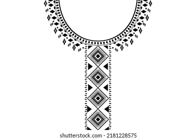 Vector - Geometric ethnic oriental pattern of necklace, collar. Can be use for fashion, fabric, print, paint, clothing.