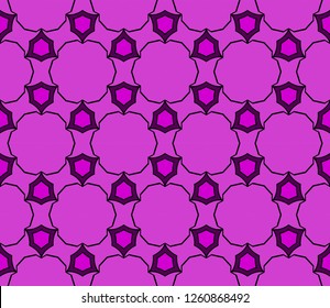Vector Geometric Ethnic Ornament. Repeating Sample Figure And Line. For Fashion Interiors Design, Wallpaper, Textile Industry.