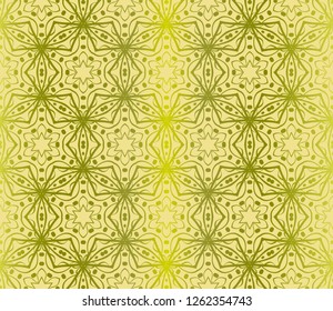 Vector Geometric Ethnic Ornament. Repeating Sample Figure And Line. For Fashion Interiors Design, Wallpaper, Textile Industry.