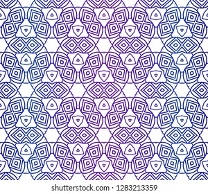 Vector Geometric Ethnic Ornament. Repeating Sample Figure And Line. For Fashion Interiors Design, Wallpaper, Textile Industry.