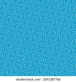 Vector Geometric Floral pattern illustration for fabric and repitable printing.