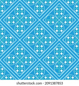 Ilustración vectorial de patrón floral geométrico para la impresión de tela y de repelencia.
